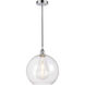 Edison Athens 1 Light 12 inch Polished Chrome Mini Pendant Ceiling Light