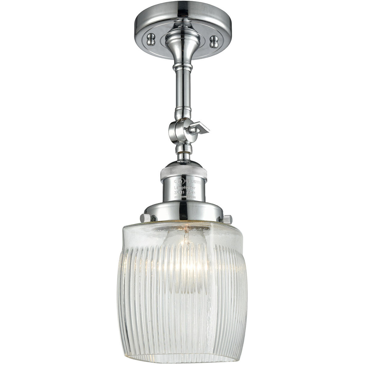 Franklin Restoration Colton LED 6 inch Polished Chrome Sconce Wall Light, Franklin Restoration