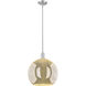 Arcadia Athens 1 Light 13.75 inch Mini Pendant