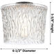 Ballston Niagra LED 16 inch White and Polished Chrome Bath Vanity Light Wall Light, Ballston