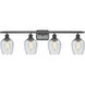 Ballston Salina LED 36 inch Matte Black Bath Vanity Light Wall Light, Ballston