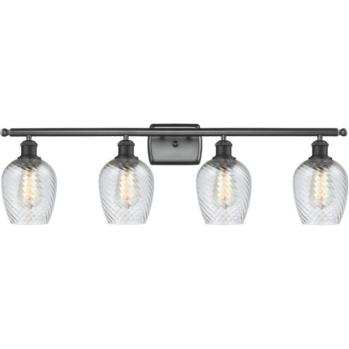 Ballston Salina LED 36 inch Matte Black Bath Vanity Light Wall Light, Ballston
