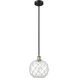 Edison Farmhouse Rope 1 Light 10.00 inch Mini Pendant