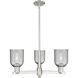 Arcadia Caledonia 3 Light 26.75 inch Chandelier