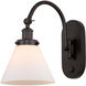 Franklin Restoration Cone 1 Light 8 inch Oil Rubbed Bronze Sconce Wall Light