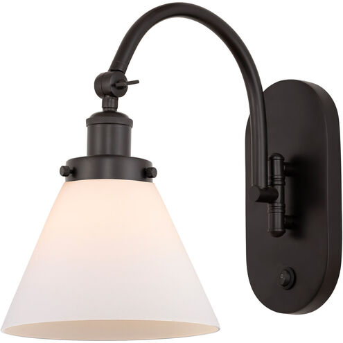 Franklin Restoration Cone 1 Light 8 inch Oil Rubbed Bronze Sconce Wall Light