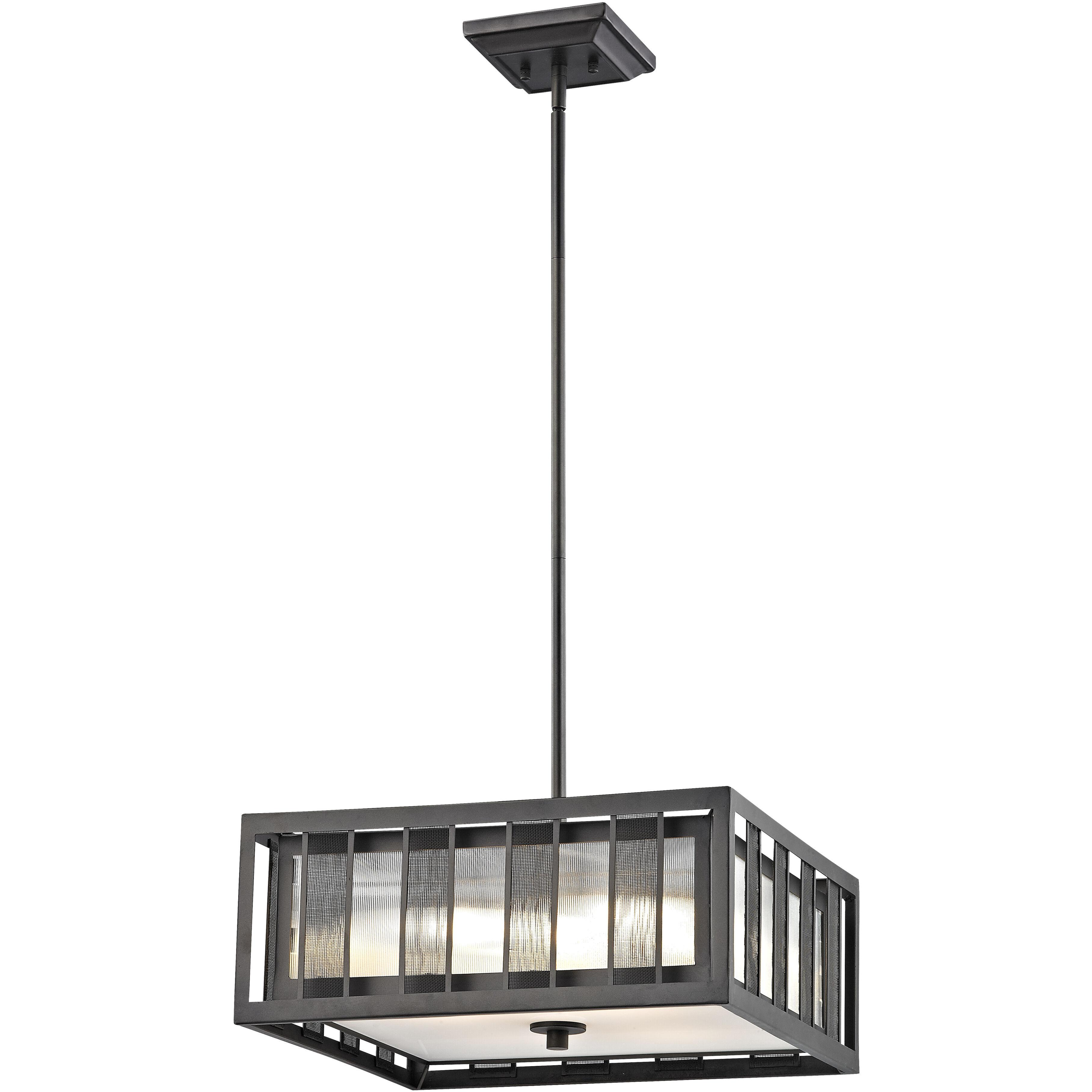 Meridional 4 Light 18 inch Bronze Pendant Ceiling Light