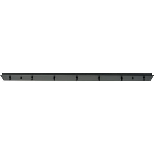 Custom Cord Matte Black Multi Port Canopy, Rectangular