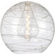 Ballston Deco Swirl Glass