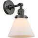 Franklin Restoration Large Cone LED 8 inch Oil Rubbed Bronze Sconce Wall Light, Franklin Restoration