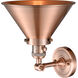 Franklin Restoration Briarcliff LED 10 inch Antique Copper Sconce Wall Light, Franklin Restoration