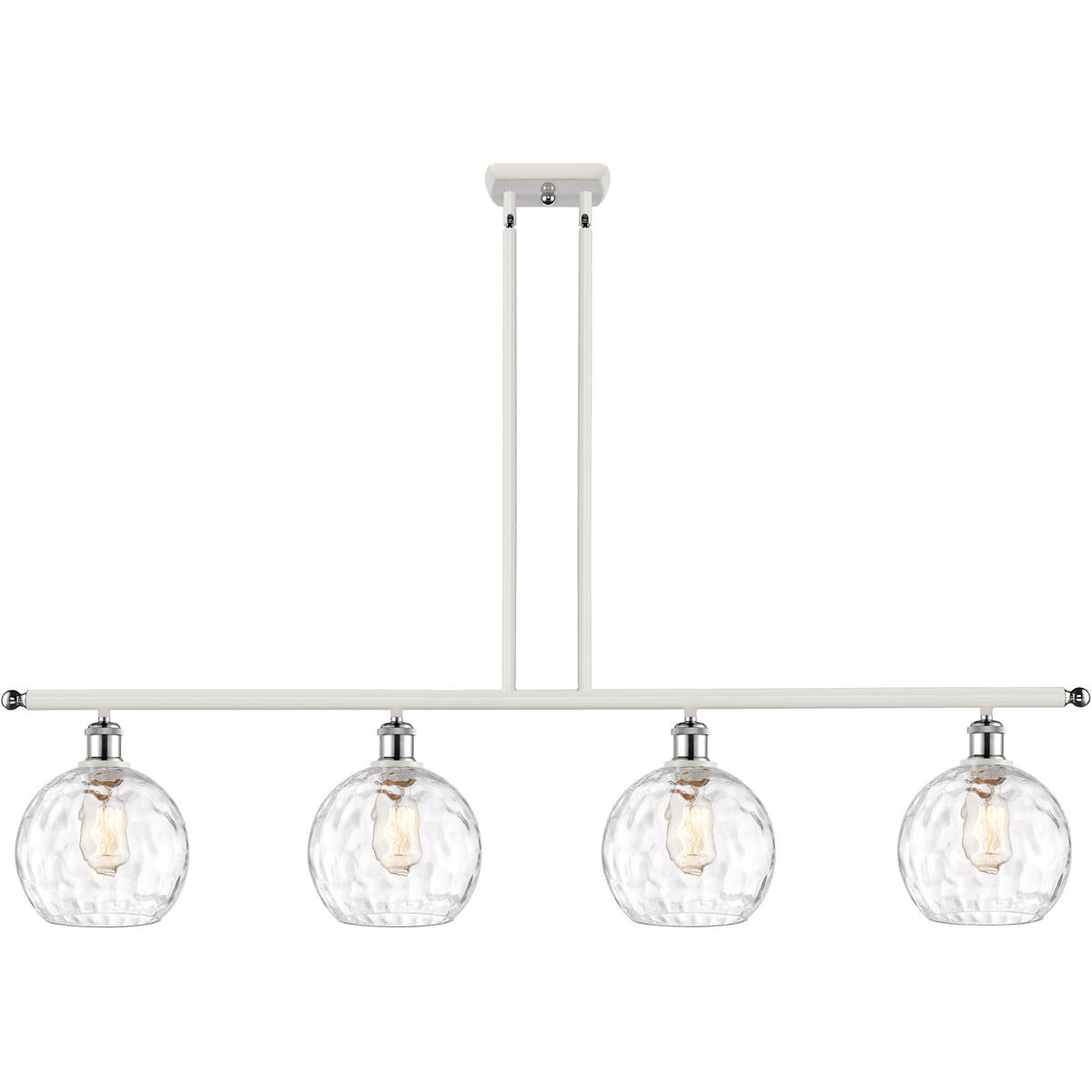 Ballston Athens Water Glass 4 Light 48.00 inch Island Light