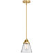 Nouveau 2 Small Cone 1 Light 6.25 inch Mini Pendant