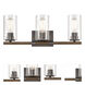 Westlake LED 23 inch Matte Black Bath Vanity Light Wall Light