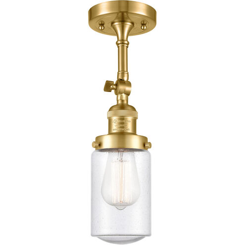 Franklin Restoration Dover 1 Light 4.50 inch Semi-Flush Mount