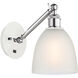 Ballston Castile LED 6 inch White and Polished Chrome Sconce Wall Light