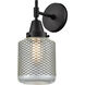 Caden LED 6 inch Matte Black Sconce Wall Light