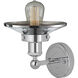 Railroad 1 Light 8 inch Polished Chrome Sconce Wall Light