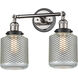 Franklin Restoration Stanton 2 Light 16 inch Polished Nickel Bath Vanity Light Wall Light