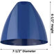 Ballston Plymouth Dome LED 8 inch Antique Brass Sconce Wall Light