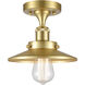Edison 1 Light 8.00 inch Semi-Flush Mount