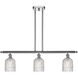 Bridal Veil Island Light Ceiling Light in Polished Chrome, Clear
