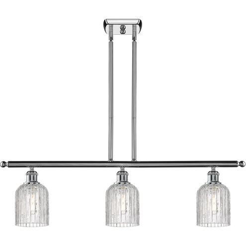 Bridal Veil Island Light Ceiling Light in Polished Chrome, Clear