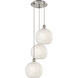 Ballston White Mouchette 3 Light 16.50 inch Pendant