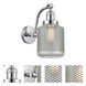 Franklin Restoration Stanton 1 Light 6 inch Polished Chrome Sconce Wall Light, Franklin Restoration