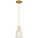 Arcadia Brookfield 1 Light 5.75 inch Mini Pendant