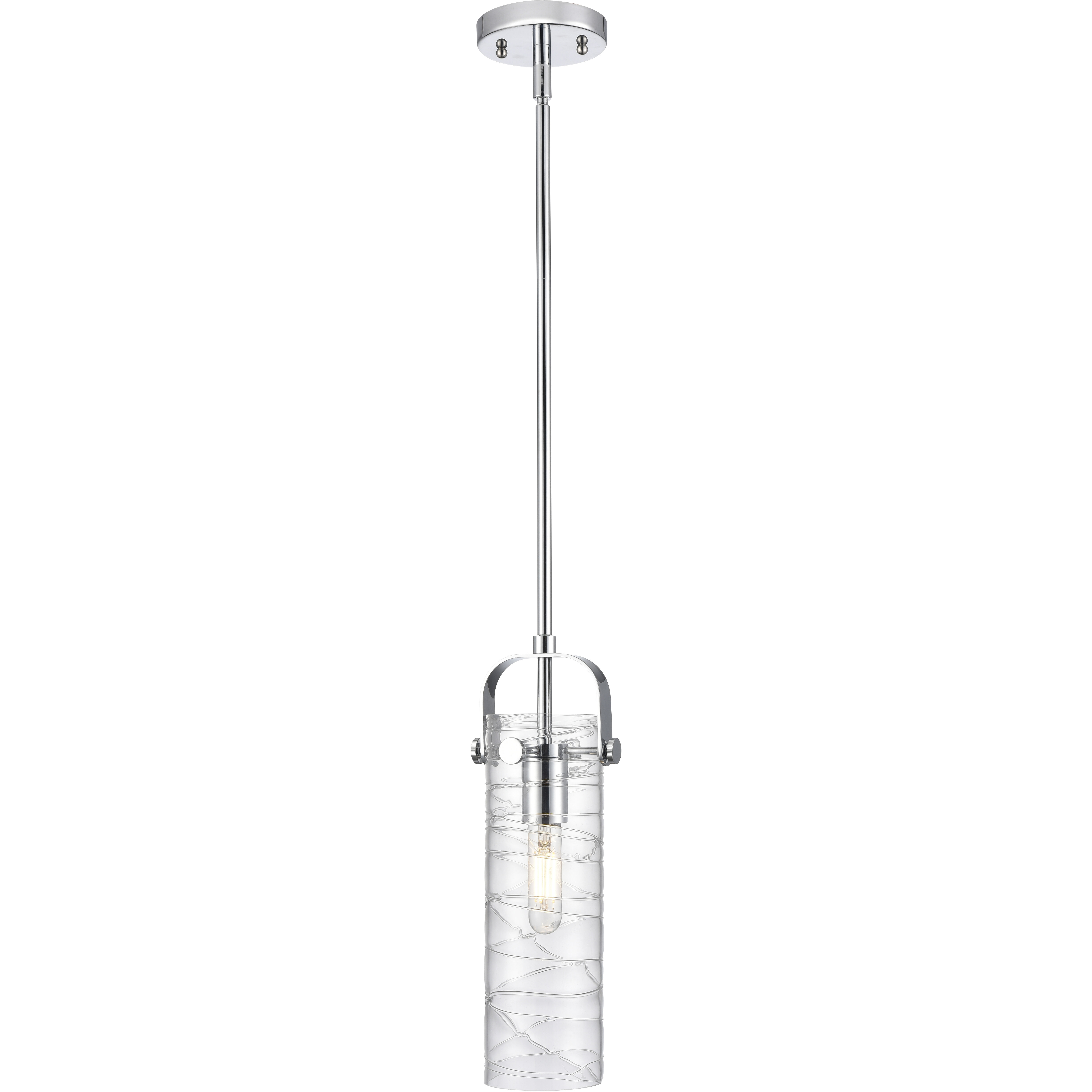 Chrome cylinder pendant lights outlet