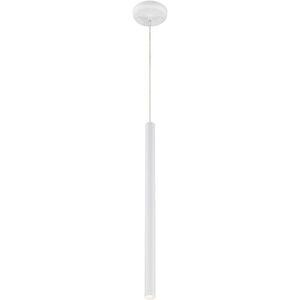 Forest LED 4.75 inch Matte White Pendant Ceiling Light in 1, 3, Matt white Steel