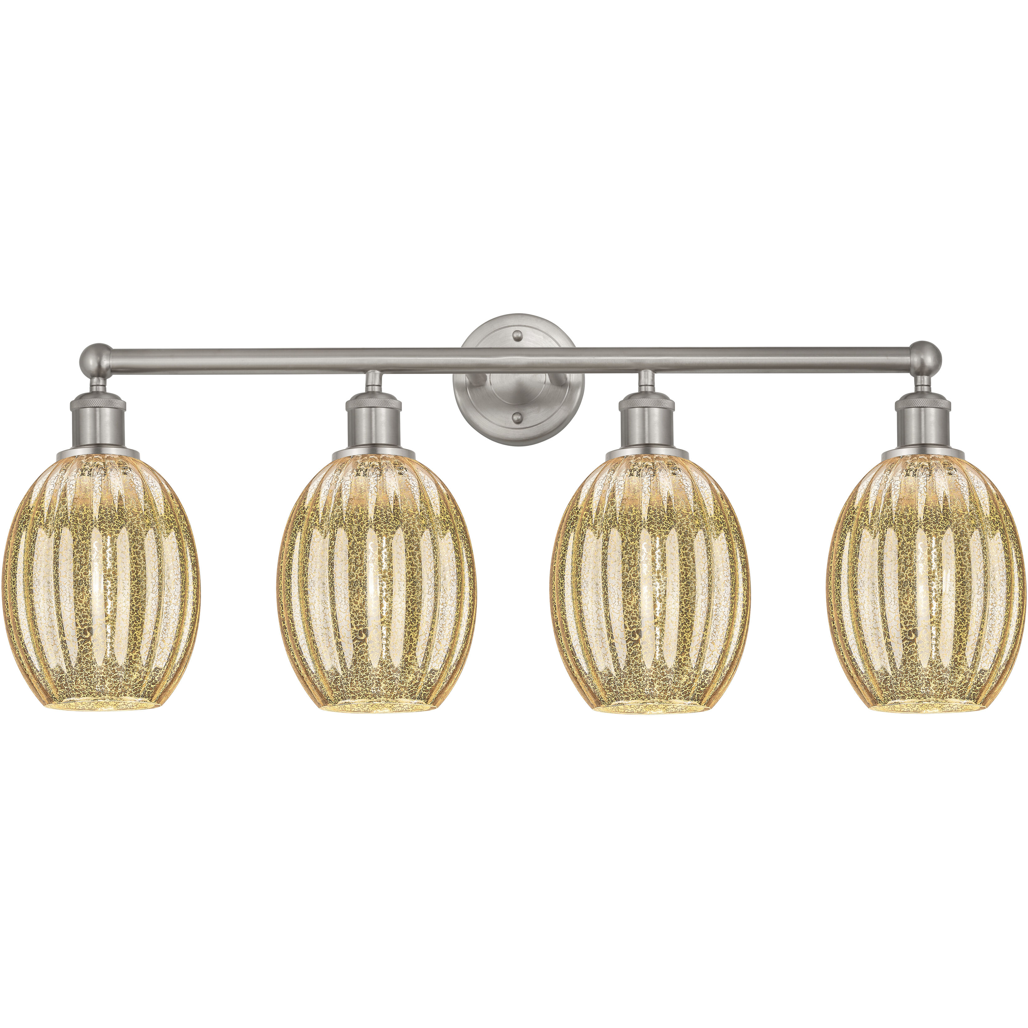 Edison Preston 4 Light 33.25 inch Bathroom Vanity Light