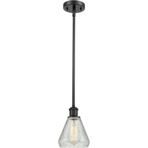 Ballston Conesus 1 Light 6 inch Matte Black Pendant Ceiling Light, Ballston