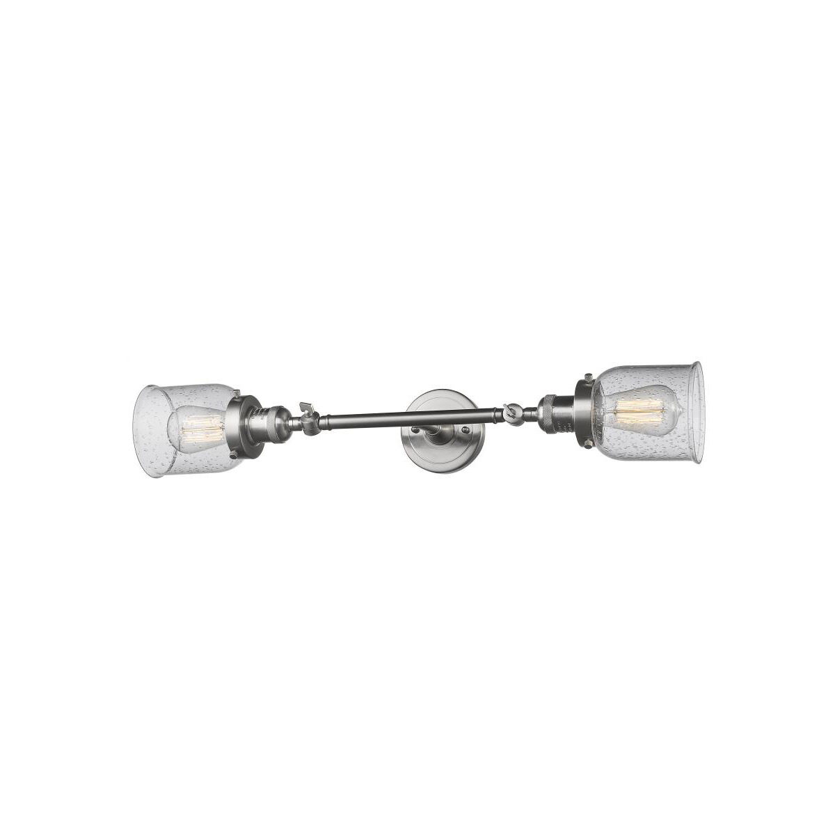 Franklin Restoration Small Bell 2 Light 5.00 inch Bathroom Vanity Light