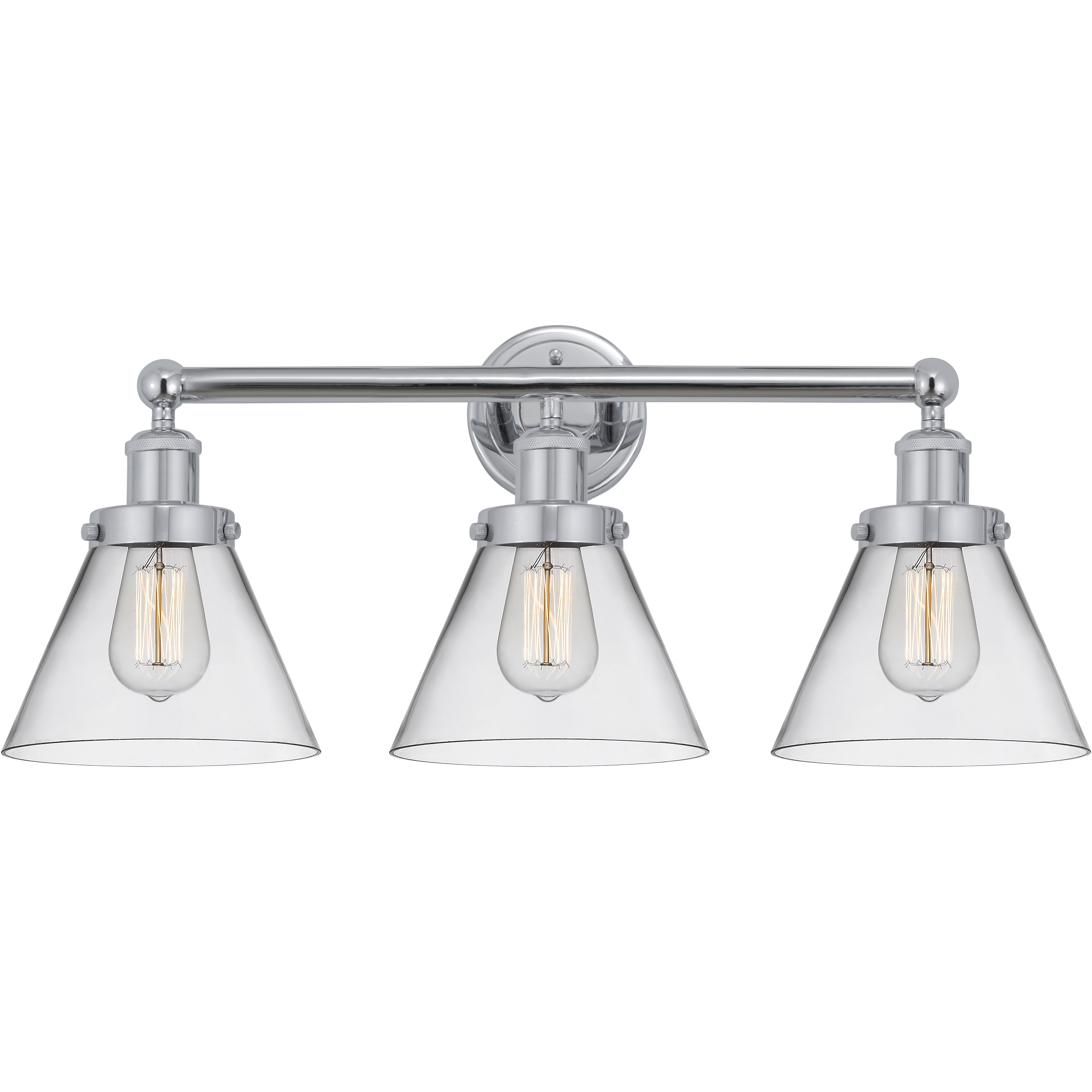 Cone 3 Light 25.75 inch Bathroom Vanity Light