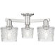 Arcadia Niagara 3 Light 24 inch Brushed Satin Nickel Semi-Flush Mount Ceiling Light