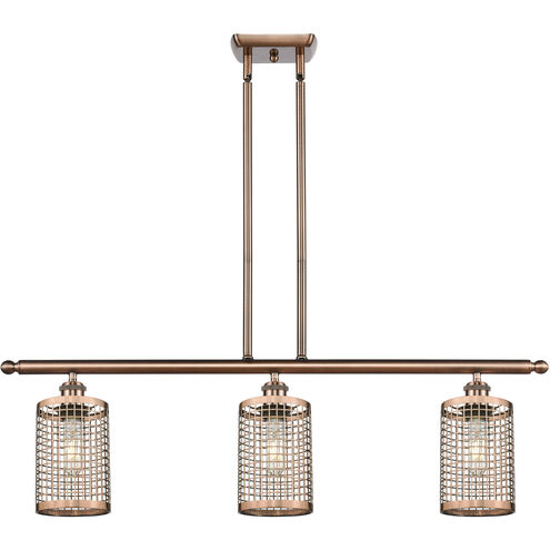 Nestbrook 3 Light 36 inch Antique Copper Island Light Ceiling Light