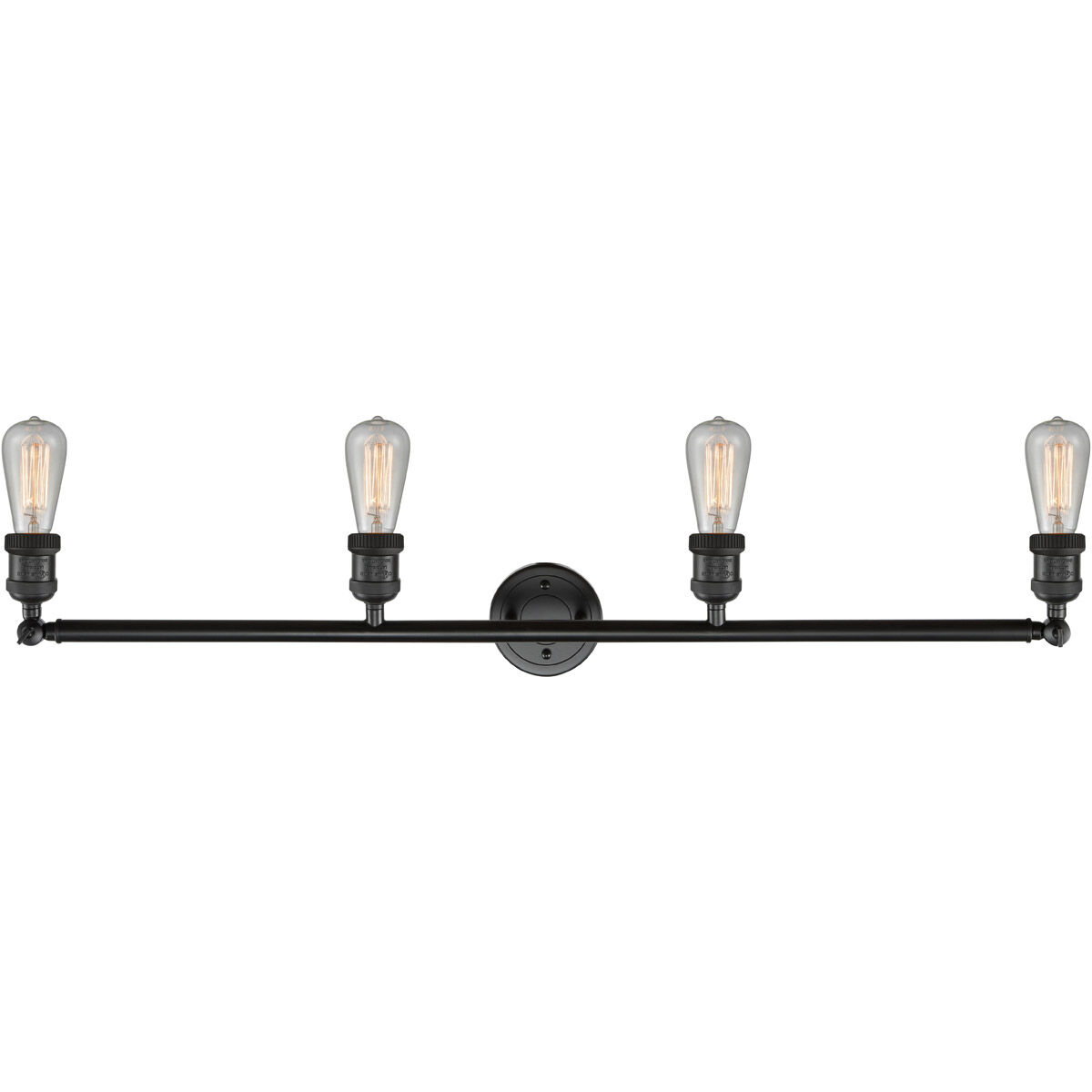 Franklin Restoration Bare Bulb LED 42 inch Oil Rubbed Bronze Bath Vanity Light Wall Light