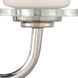 Scarlett LED 14 inch Polished Chrome Bath Vanity Light Wall Light in White Glass