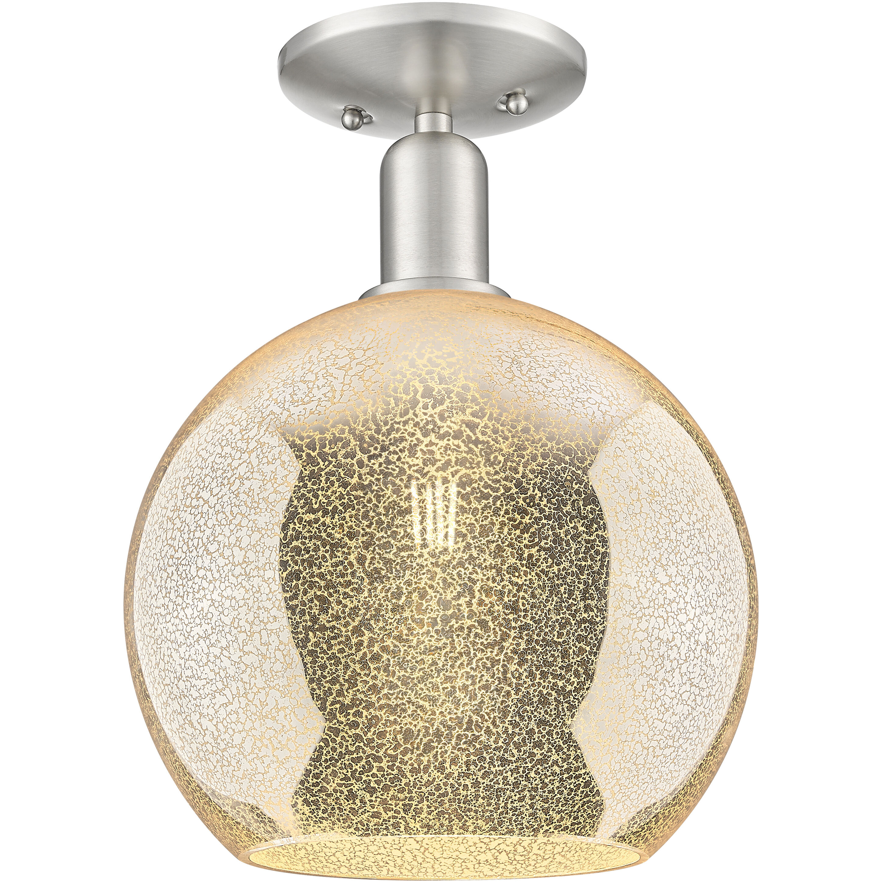 Arcadia Athens 1 Light 10.00 inch Semi-Flush Mount