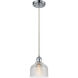 Ballston Dayton 1 Light 6 inch Polished Chrome Mini Pendant Ceiling Light in Clear Glass, Ballston
