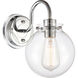 Olivia LED 6.38 inch Polished Chrome Bath Vanity Light Wall Light