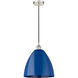 Edison Plymouth Dome LED 12 inch Oil Rubbed Bronze Mini Pendant Ceiling Light