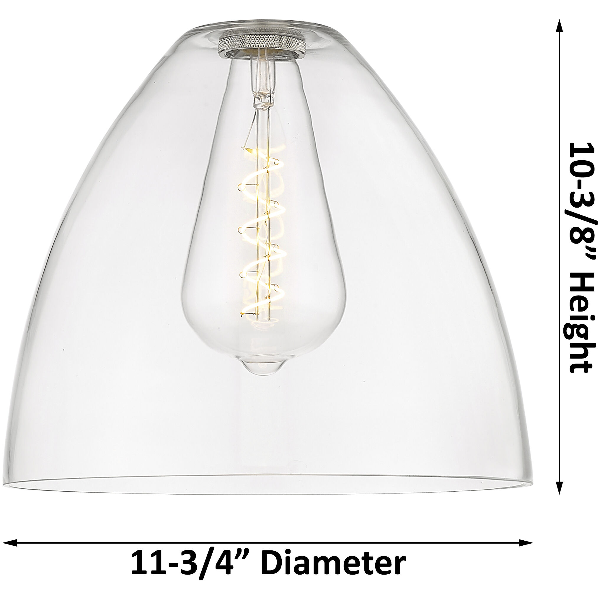 Crown Point 1 Light 12 inch Satin Nickel Pendant Ceiling Light in Seedy Glass