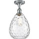 Edison Waverly 1 Light 8.00 inch Semi-Flush Mount