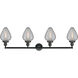 Franklin Restoration Geneseo LED 43 inch Matte Black Bath Vanity Light Wall Light, Franklin Restoration