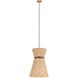 Stratford 1 Light 9.5 inch Gold Pendant Ceiling Light