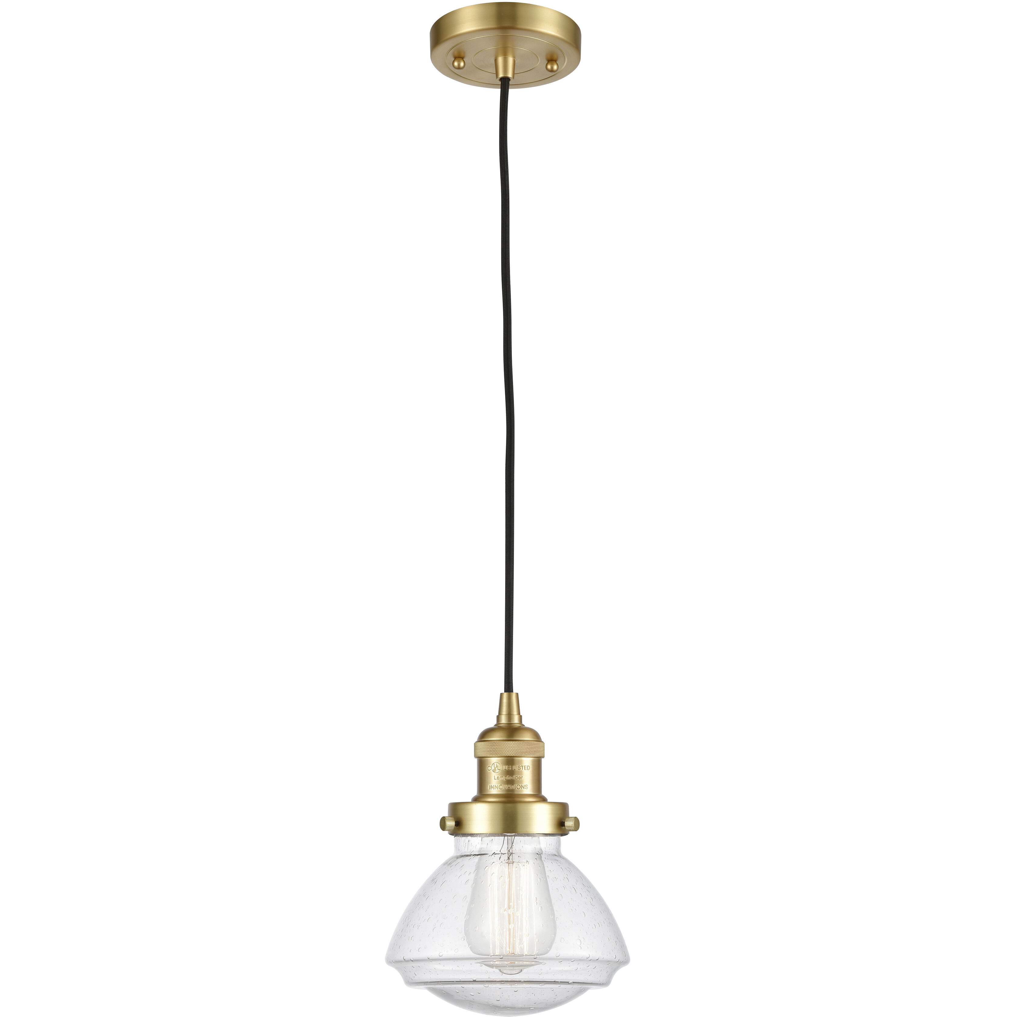 Franklin Restoration Olean 1 Light 6.75 inch Mini Pendant