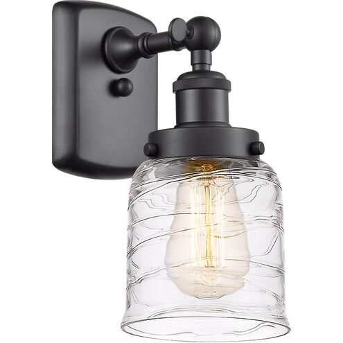 Ballston Bell 1 Light 5 inch Matte Black Sconce Wall Light